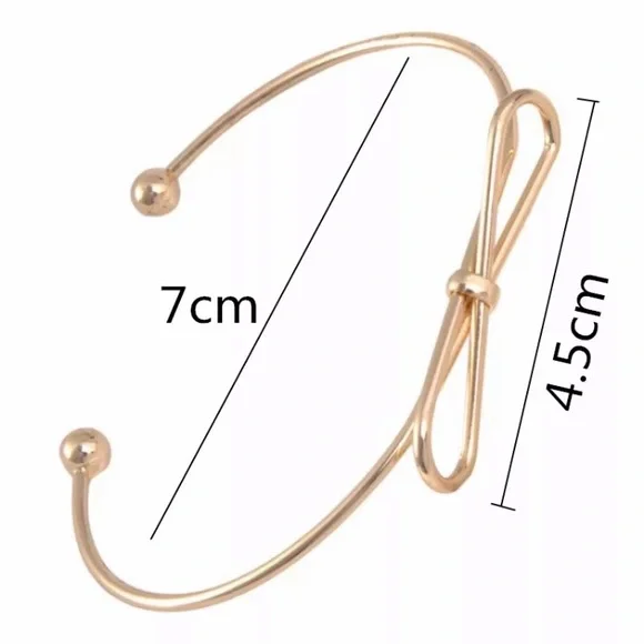 Gold Filled Bow Knot Bracelet - Picture 3 of 3